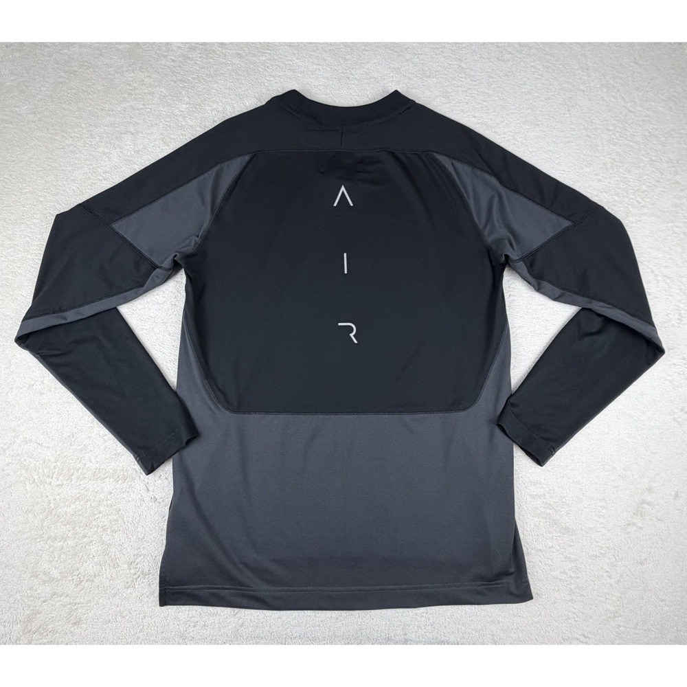 Nike Jordan Jumpman Dri-Fit Long Sleeve Shirt Men's M Black AIR CV2347-010 RARE‎